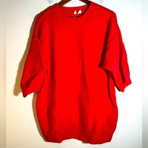 Moth Oversized  Crewneck Sweater